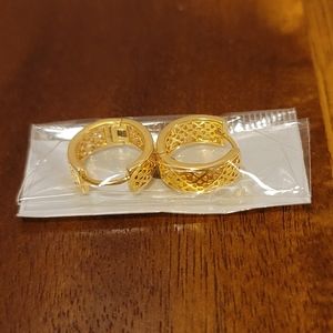 Gold Hoop Earrings
